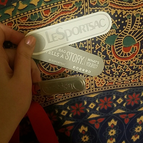 LeSportsac Red Mini Backpack - Picture 2 of 5